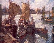 Pavlosky, Vladimir The Gloucester Fisherman oil painting artist
